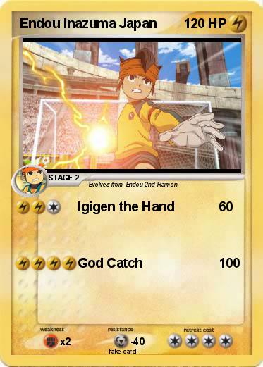 Pokemon Endou Inazuma Japan