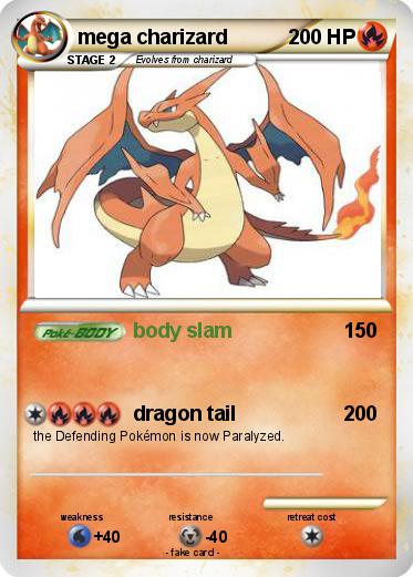Pokemon mega charizard
