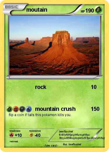 Pokemon moutain