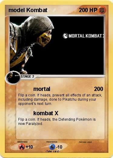 Pokemon model Kombat