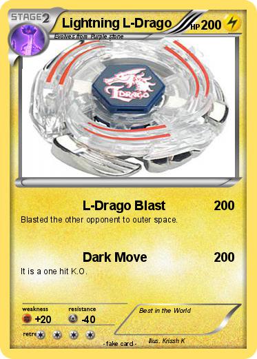 Pokemon Lightning L-Drago