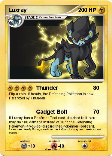 Pokemon Luxray