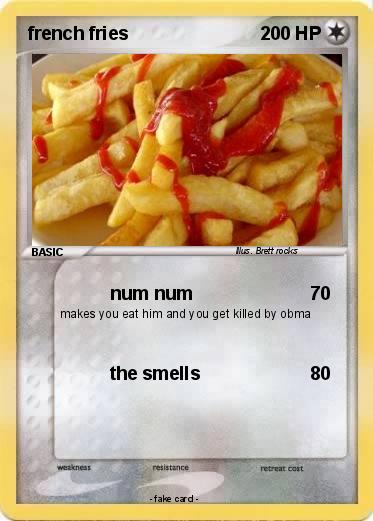 Pokemon french fries