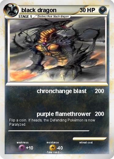 Pokemon black dragon