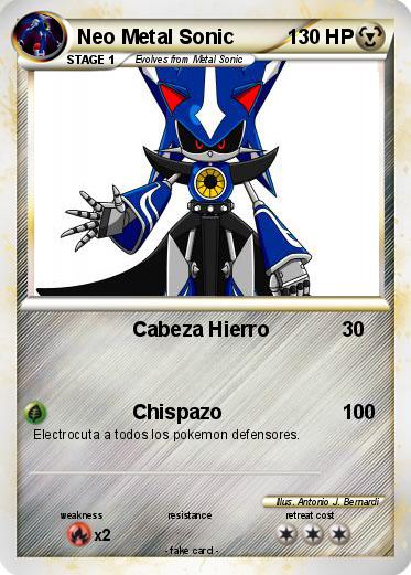 Pokemon Neo Metal Sonic