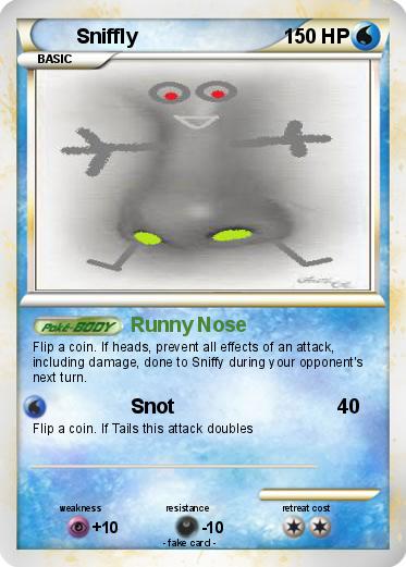 Pokemon Sniffly
