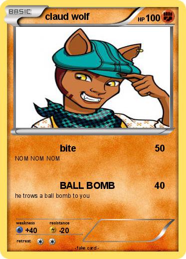 Pokemon claud wolf