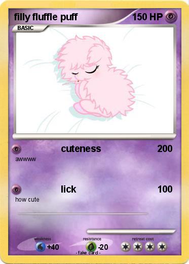 Pokemon filly fluffle puff