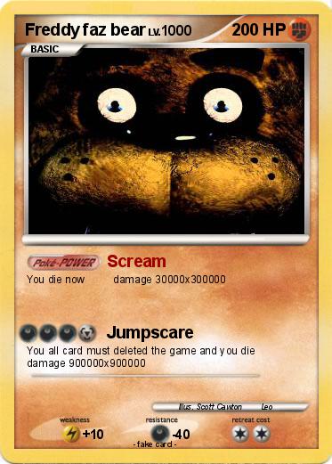 Pokemon Freddy faz bear