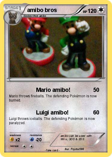 Pokemon amibo bros