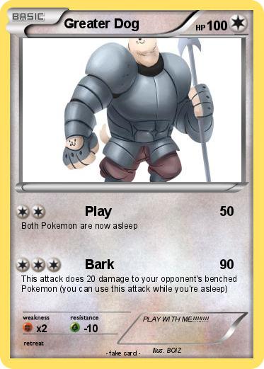 Pokemon Greater Dog