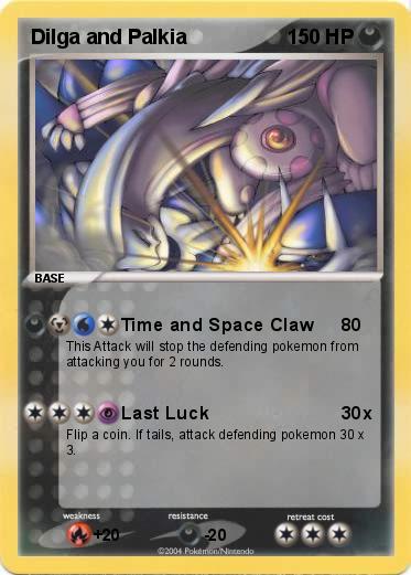 Pokemon Dilga and Palkia