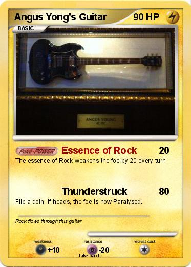 Pokemon Angus Yong's Guitar
