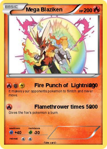 Pokemon Mega Blaziken