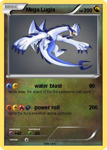 Pokemon Mega Lugia
