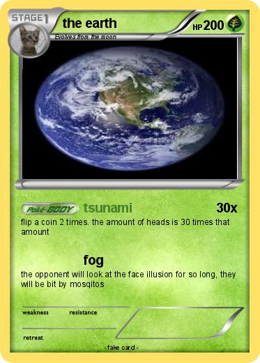 Pokemon the earth