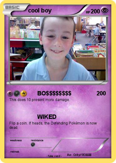 Pokemon cool boy