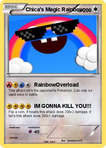 Pokemon Chica's Magic Rainbow