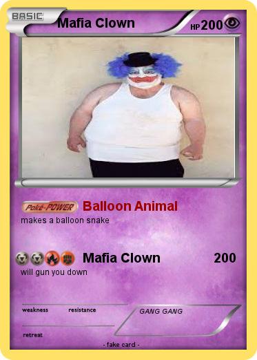Pokemon Mafia Clown