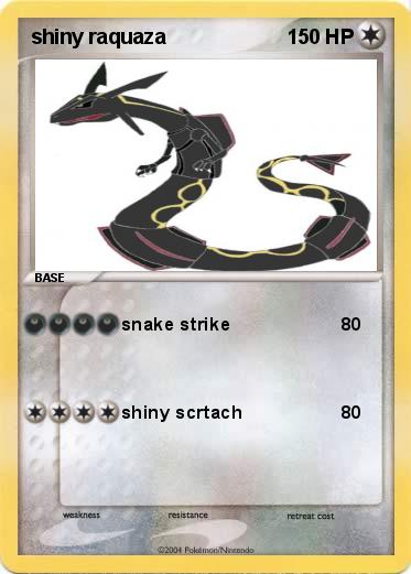 Pokemon shiny raquaza