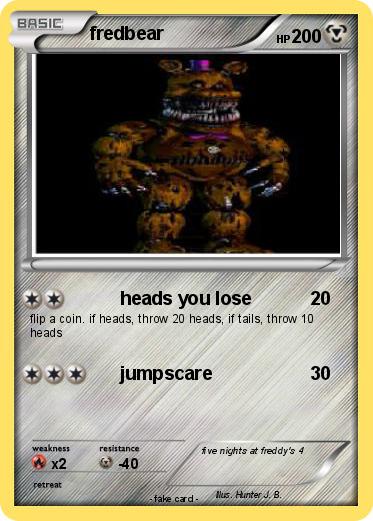 Pokemon fredbear