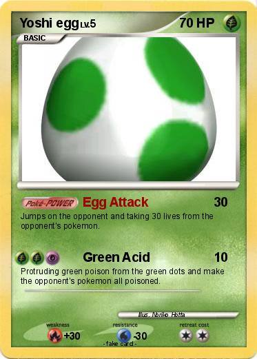 Pokemon Yoshi egg
