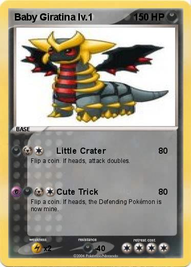 Pokemon Baby Giratina lv.1