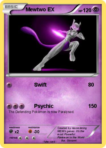 Pokemon Mewtwo EX