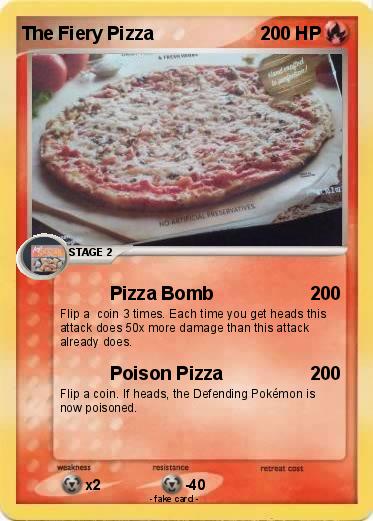 Pokemon The Fiery Pizza