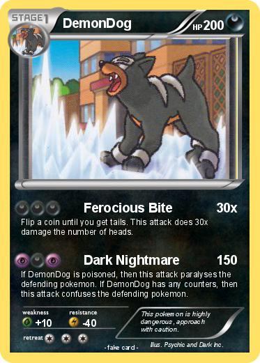 Pokemon DemonDog