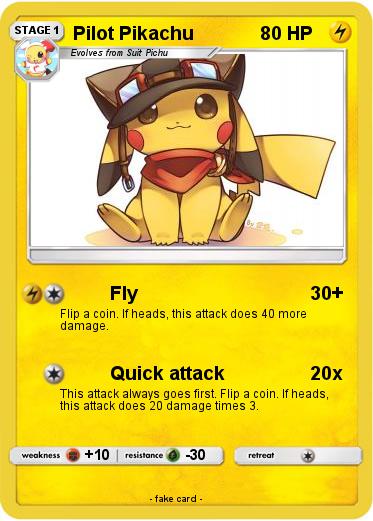 Pokemon Pilot Pikachu