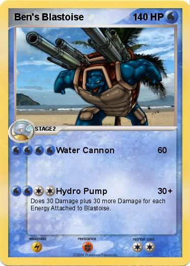 Pokemon Ben's Blastoise