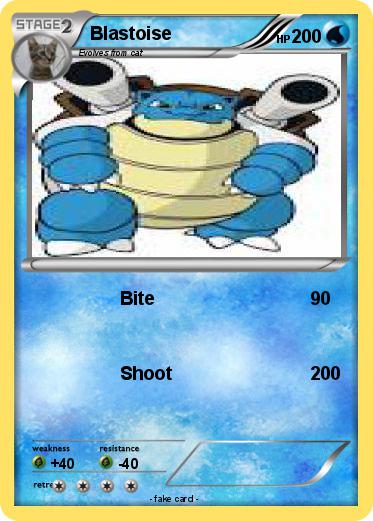 Pokemon Blastoise