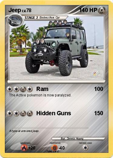 Pokemon Jeep