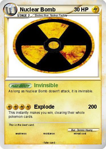 Pokemon Nuclear Bomb