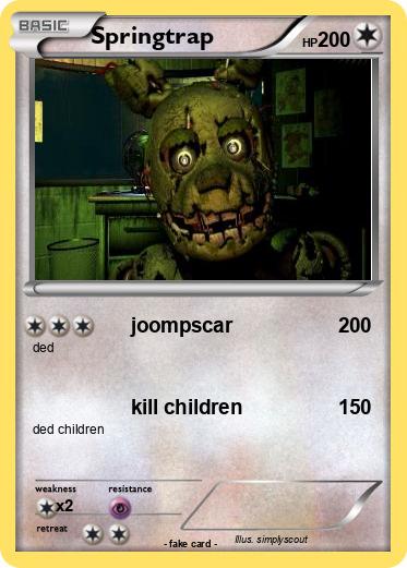 Pokemon Springtrap