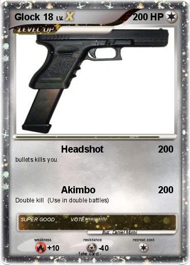 Pokemon Glock 18