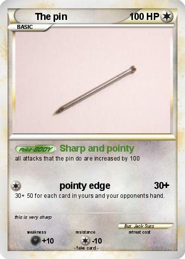 Pokemon The pin