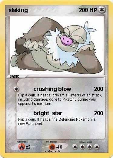 Pokemon slaking
