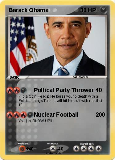 Pokemon Barack Obama