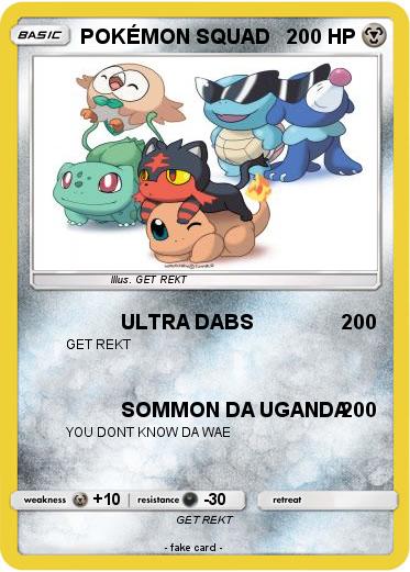 Pokemon POKÉMON SQUAD