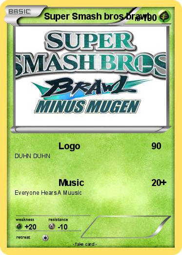 Pokemon Super Smash bros brawl