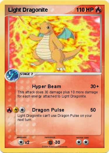 Pokemon Light Dragonite
