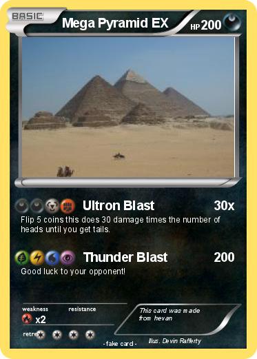 Pokemon Mega Pyramid EX
