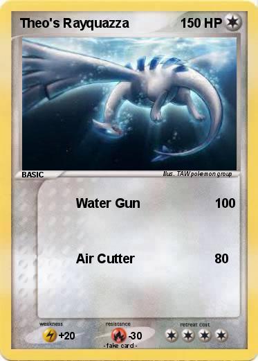 Pokemon Theo's Rayquazza