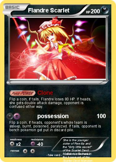 Pokemon Flandre Scarlet