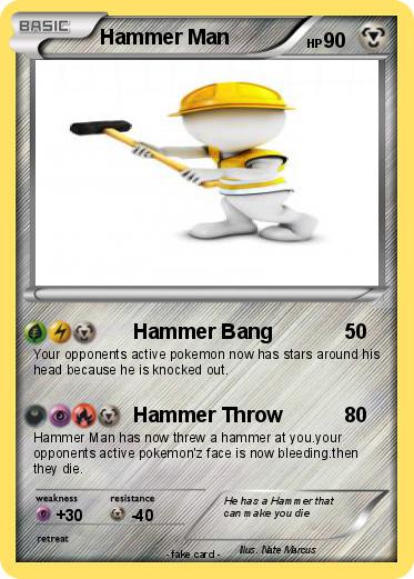 Pokemon Hammer Man