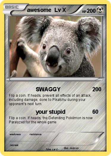 Pokemon awesome  Lv X