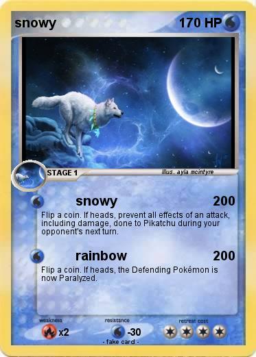 Pokemon snowy