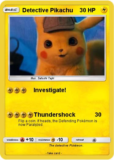 Pokemon Detective Pikachu